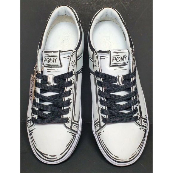 Pony Custom TopStar "Comic Style Design" Size Men 8.5 Women 10.5 New  410430 14W - Picture 3 of 12